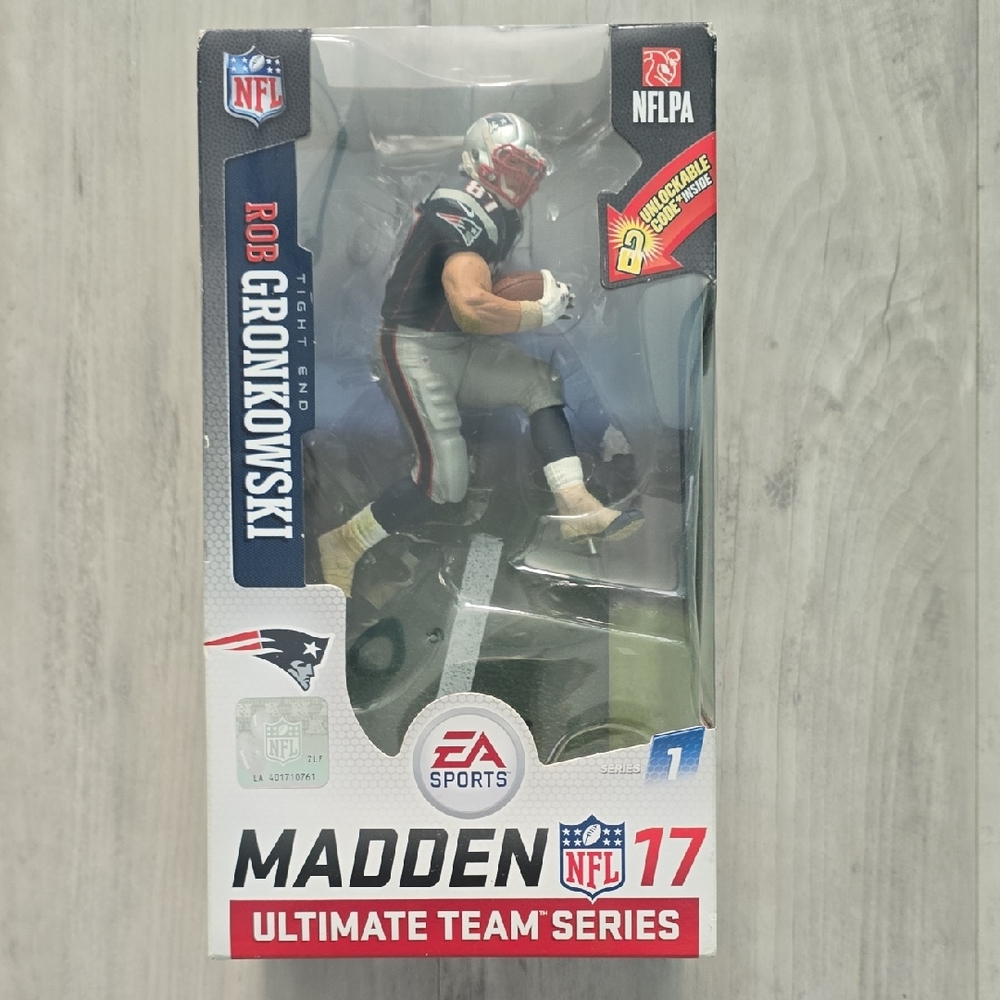 Rob Gronkowski Madden NFL 17 Action Figure